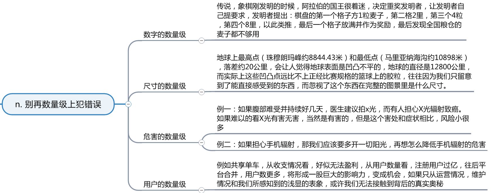 别再数量级上犯错误